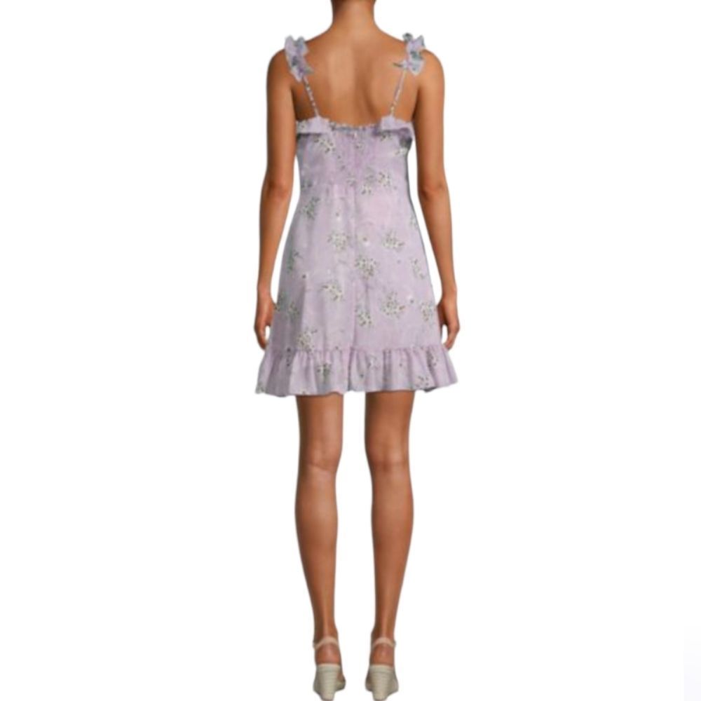 AVANTLOOK Ruffle Floral‎ Flare Dress M - Picture 2 of 6